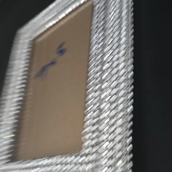 Elegant Silver Photo Frame New 7x5 Handmade - Picture 4 of 4